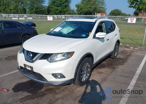 2015 Nissan Rogue Sl from USA, damaged, VIN 5N1AT2MVXFC889082